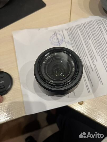 Объектив sony e 18-135