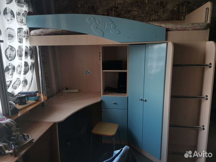 Кровать чердак бу