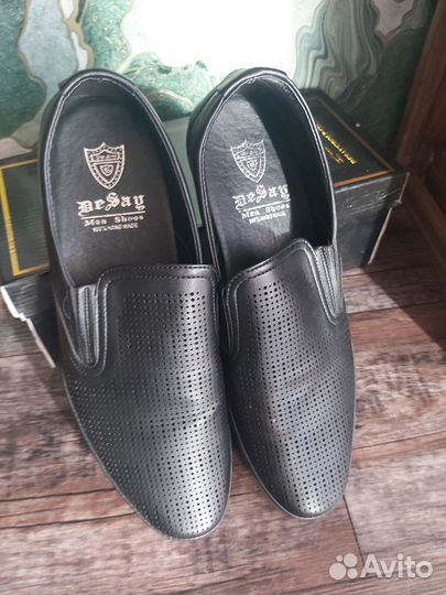 Туфли-мокасины 43