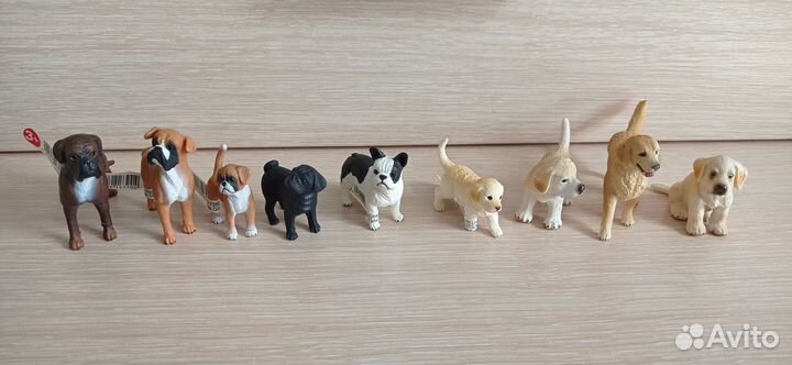 Фигурки Schleich собаки (часть 1)