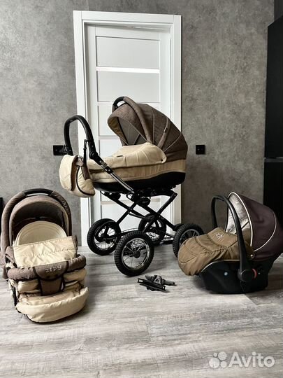 Коляска verdi zipy classic 3 в 1