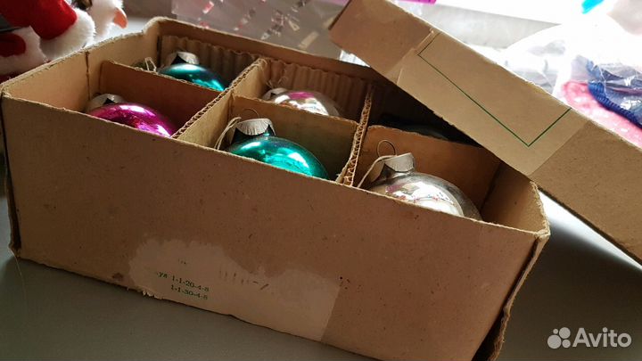 Ёлочные шары СССР