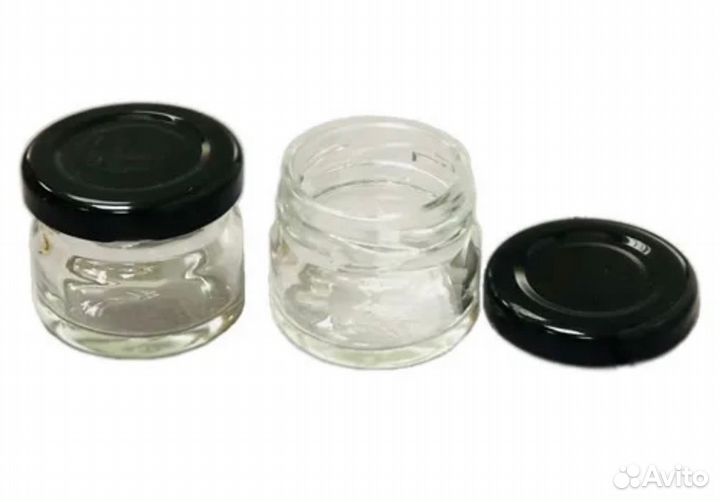 Банки стеклянные 25 мл