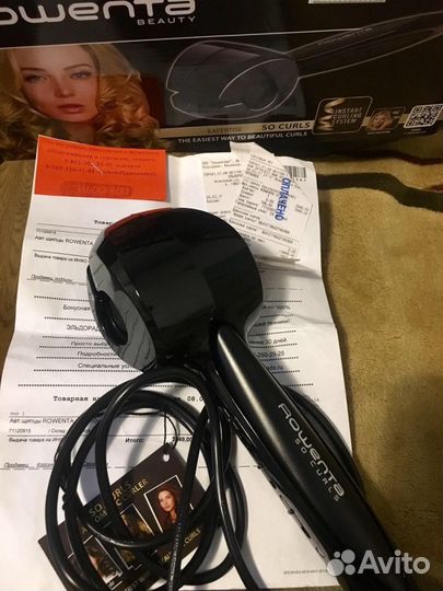 Автоматическая плойка Rowenta новая