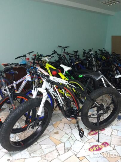 Велосипед с огромными колесами (Фэтбайк)