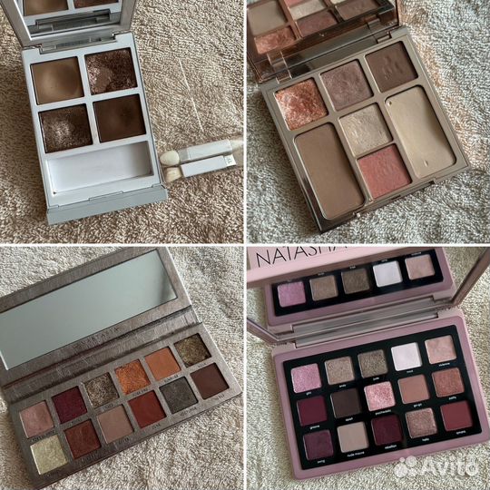 Палетка теней tom ford, charlotte tilburry и др