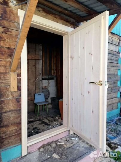 Изготовим двери из дерева