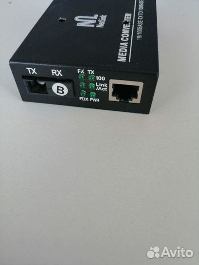 Медиаконвертеры NetLink FE-920B20sс/TX1550/RJ-45