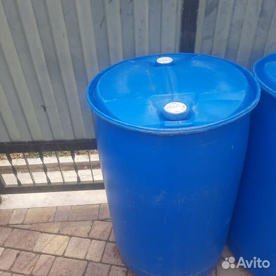 Бочка пластиковая пищевая 227 литров