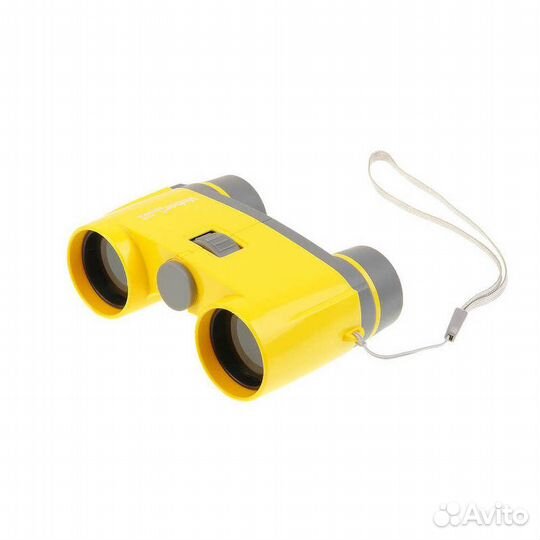 Бинокль детский Veber Эврика 3x28 желтый