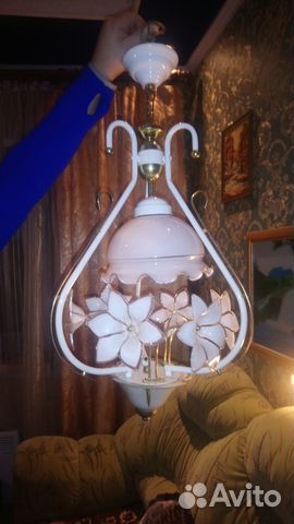 Люстра подвесная потолочная