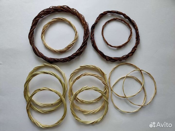 Венок основа для ловца снов декоративная рамка