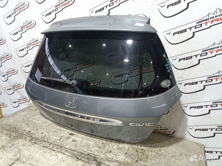 Дверь задняя honda civic EU1 EU2 EU3 EU4 2 модель темно-серый, NH674P KA9236