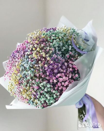 Букет из гипсофилы