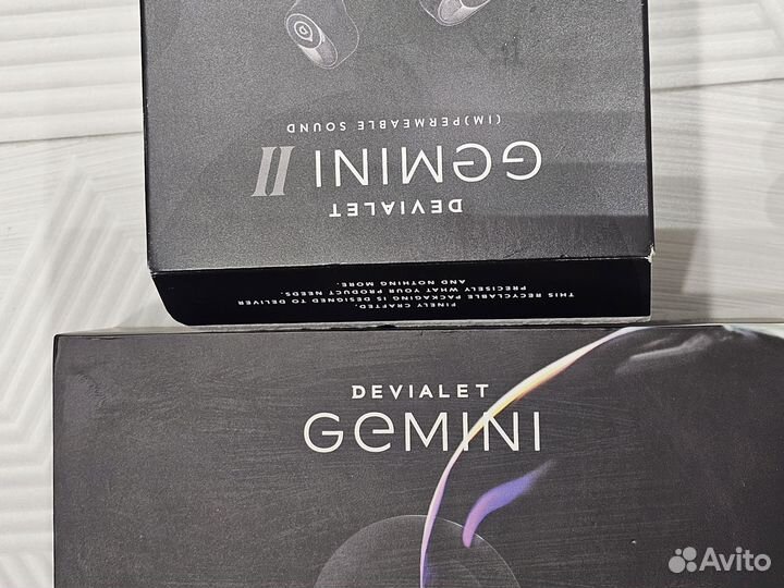 Беспроводные премиум наушники Devialet Gemini