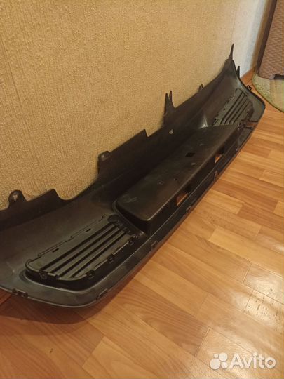 Накладка заднего бампера Пежо 308