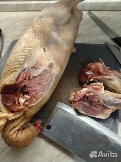 Гусь нежирный до 4 кг