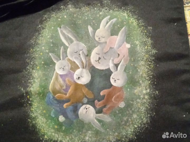 Сумка -шопер ручная работа