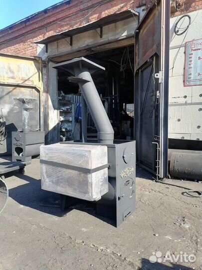 Банная печь Эконом 0.6 м тол 10мм 910x430x750