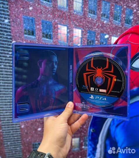 Человек паук майлз моралес ps4 ps5