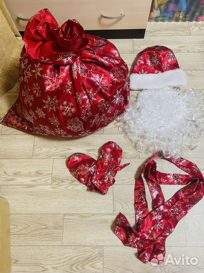 Костюм деда мороза взрослый аренда