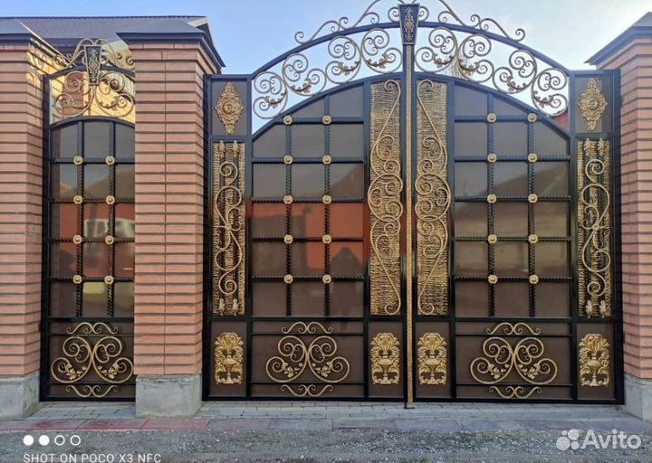 Кованые ворота