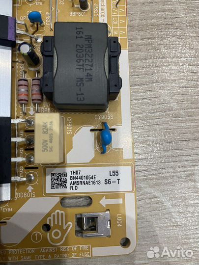 Блок питания от тв Samsung 50ue8000ru