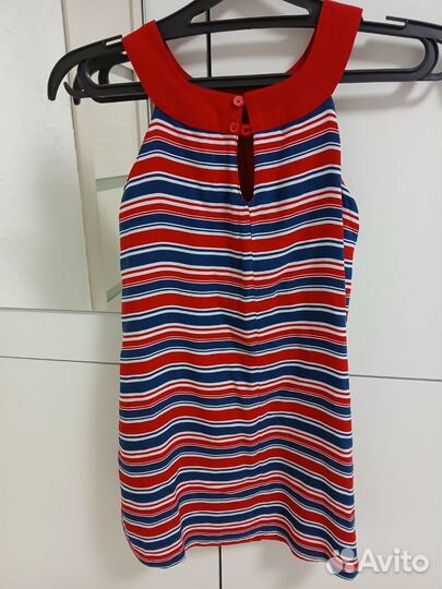 Сарафан для девочки двусторонний. 110-116 см