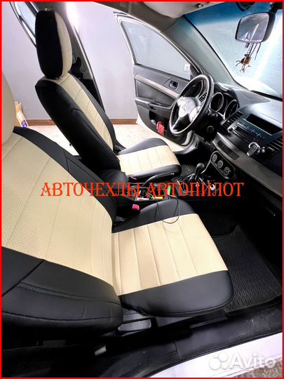 Чехлы Автопилот Mitsubishi Lancer 10 2 из экокожи