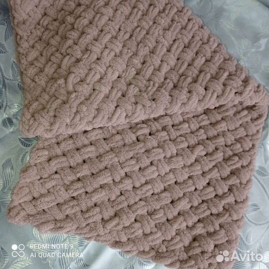 Плед детский плюшевый