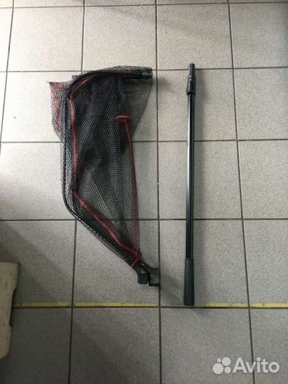 Подсак телескоп складной прорезиненная сетка