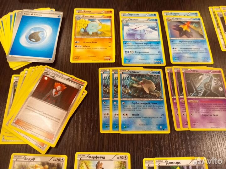 Колода кки покемон (вода)