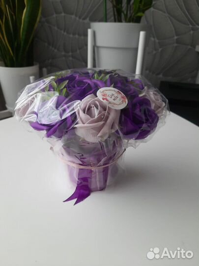 Букет цветов из мыла