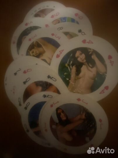 Игральные карты ню, очень редкая колода