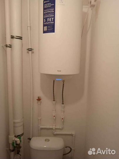 Сантехник. Установка бойлера Водонагревателя