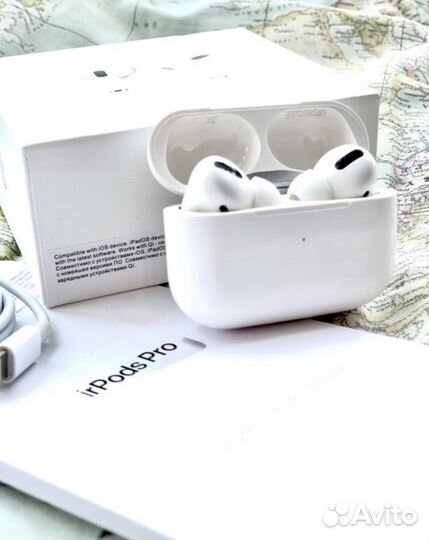 Беспроводные наушники airpods pro