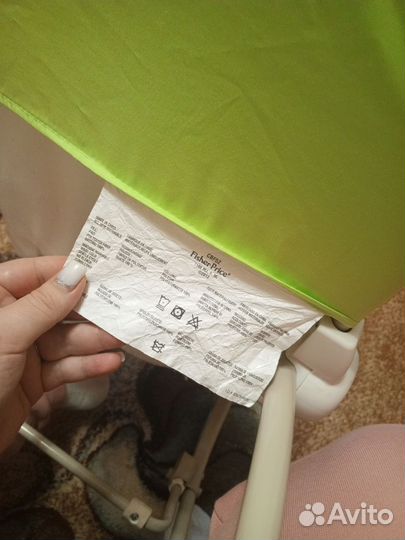 Шезлонг детский fisher price