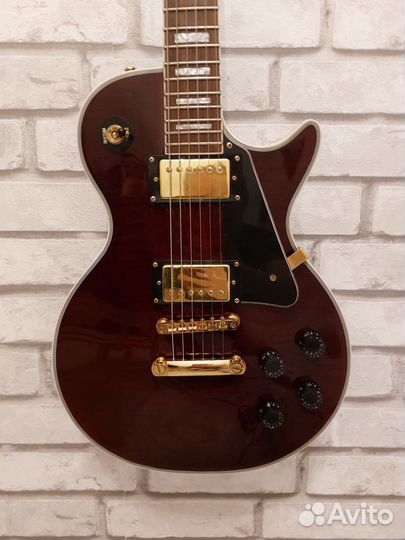 Электро гитара реплика Gibson Les Paul Custom