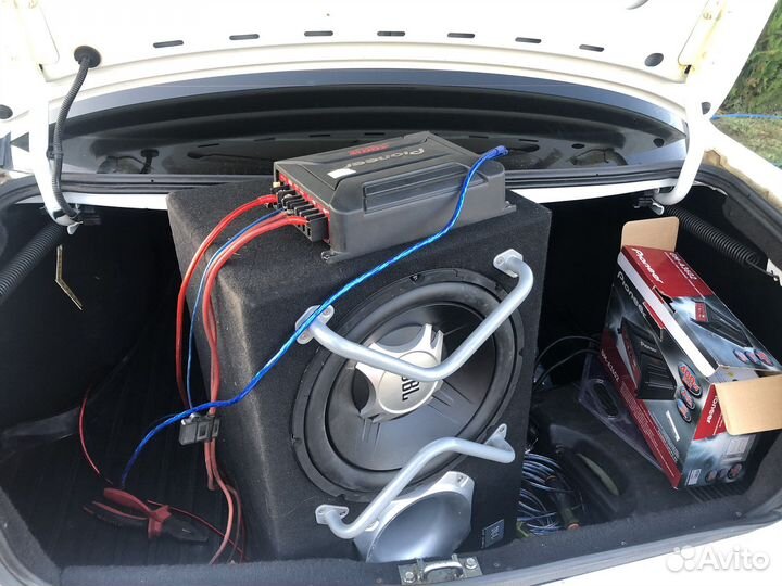 Автозвук комплект Pioneer GM-A3602+JBL GT5-1204BR