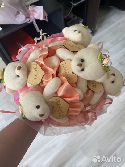 Букет из мишек