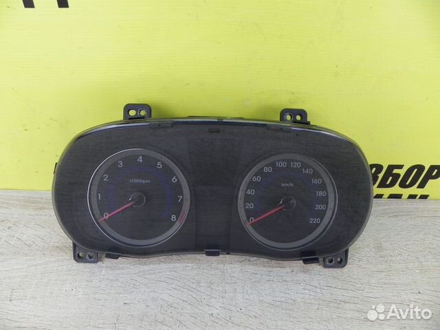 Hyundai Solaris Щиток приборов