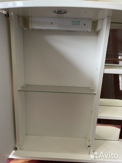 Полка для ванной с зеркалом торг