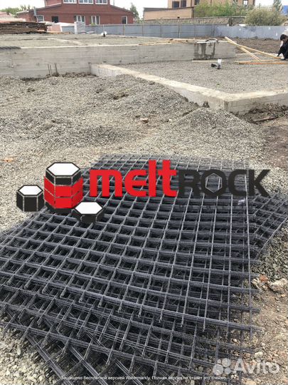 Базальтовая армирующая сетка, #100, d2,5 мм