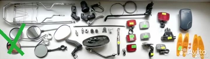 Запчасти для велосипедов и мопедов