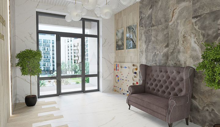 2-к. квартира, 70,5 м², 6/9 эт.