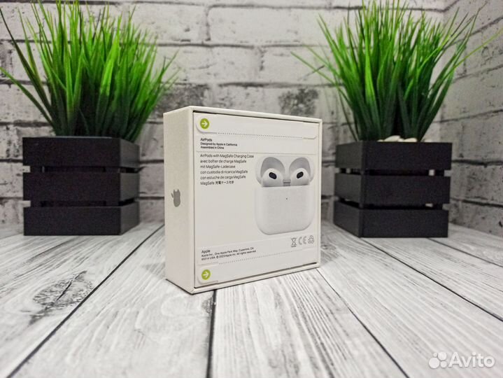 Беспроводные наушники apple airpods 3