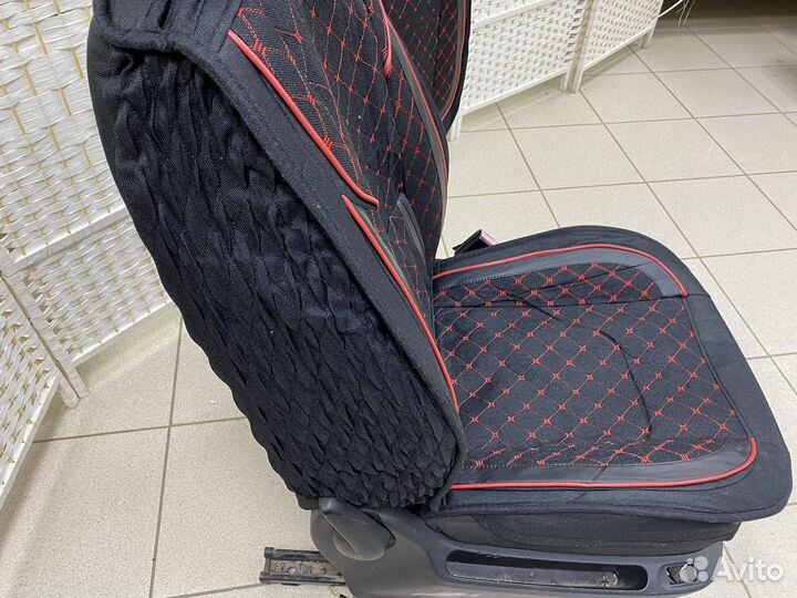 Льняные чехлы на сиденья