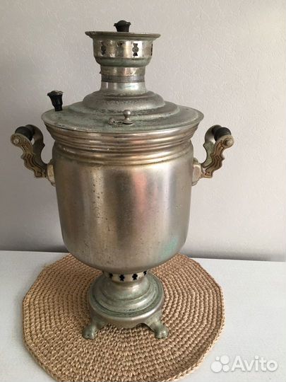 Тульский самовар на дровах