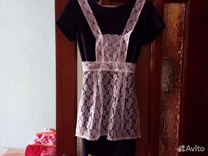 Школьный фартук и платье