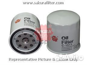 Фильтр масляный isuzu trooper 87-91 2.8 diesel